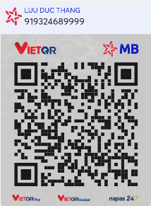 MB Bank VietQR for LUU DUC THANG, account 919324689999