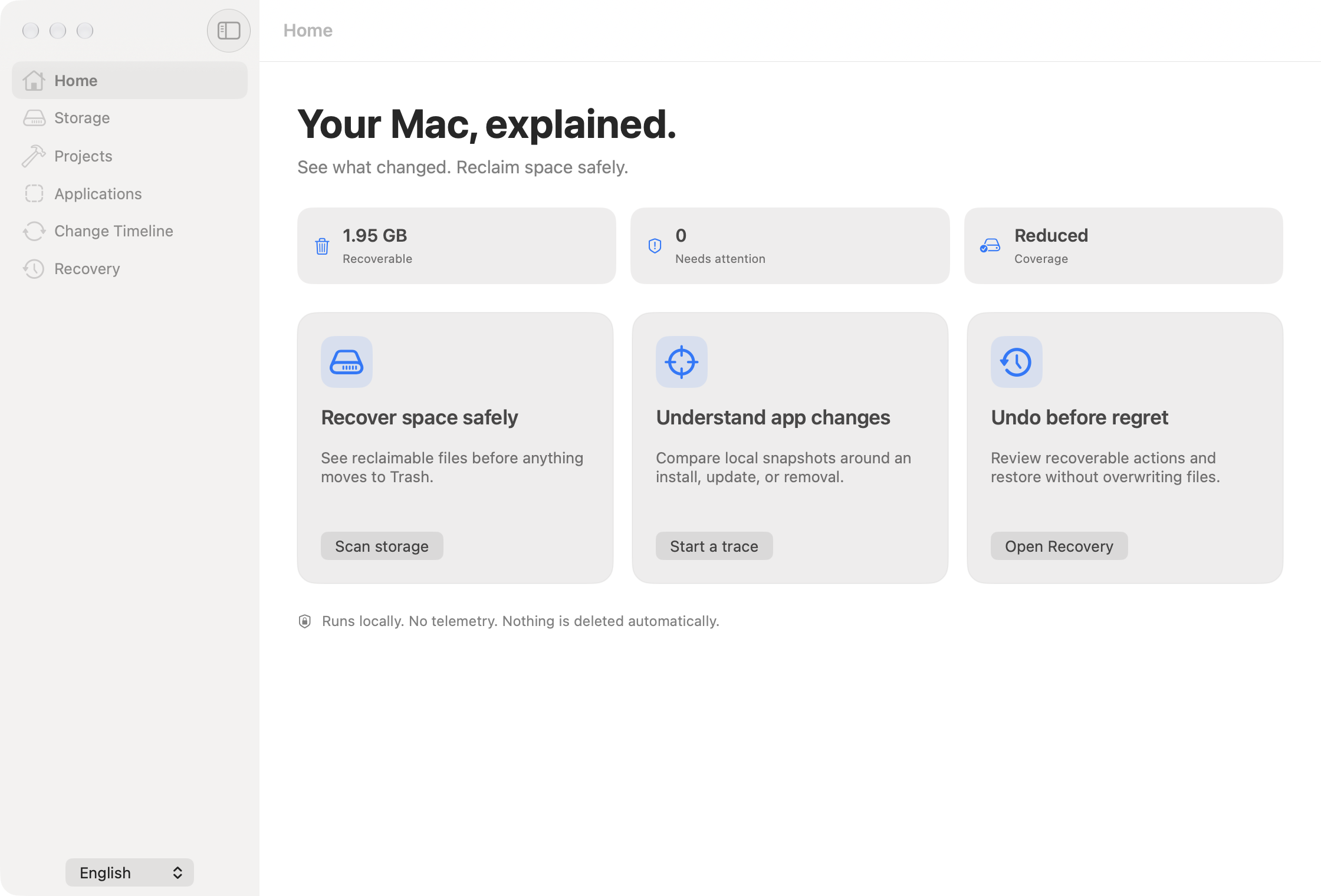 Toolbox application overview